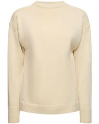 Totême - Wool Knit Sweater - Lyst