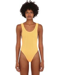 Bond-eye Costume Intero "The Maxam" In Seersucker - Arancione