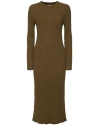 Varley - Axel Rib Knit Midi Dress - Lyst