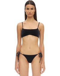 Reina Olga Bikiniset Aus Samt "stella Love" - Schwarz