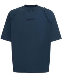 Jacquemus - Le T-shirt Camargue Oberteil mit Logo-Stickerei - Lyst