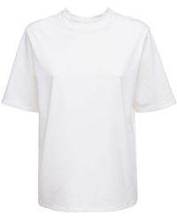 The Row - Chiara Boxy Cotton Jersey T-Shirt - Lyst