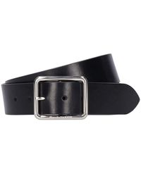 Alexander McQueen - 4Cm Leather Belt - Lyst