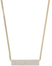 Eera - Long Beach 18kt Gold & Diamond Necklace - Lyst