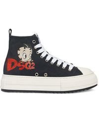 DSquared² - Sneakers Aus Canvas "berlin" - Lyst