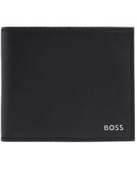 BOSS - Randy Leather Bifold Wallet - Lyst