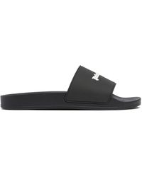 Palm Angels - Smooth Canvas Slides. - Lyst