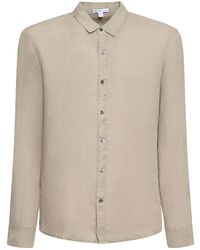 James Perse - Classic Linen Shirt - Lyst