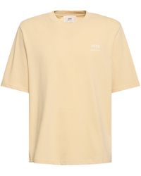 Ami Paris - T-shirt boxy fit in cotone con logo - Lyst