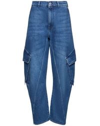 JW Anderson - Jeans cargo twisted - Lyst