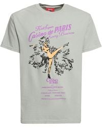 Kidsuper - T-shirt Aus Baumwolle "casino De Paris" - Lyst