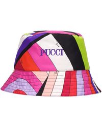 Emilio Pucci - Wendbarer Hut Aus Seide - Lyst