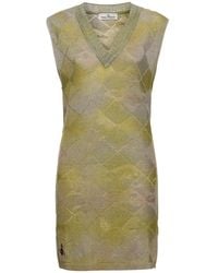 Vivienne Westwood - Pearl Sleeveless Knit Hemp Midi Dress - Lyst