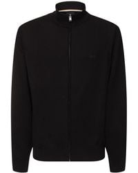 BOSS - Herren Baumwollpullover Mit Reißverschluss „Palano“ - Lyst