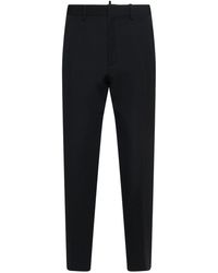 DSquared² - Wool Pants - Lyst