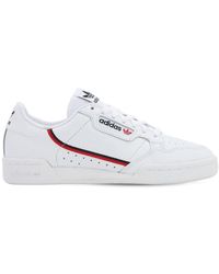 adidas Originals Ledersneakers "continental 80" - Weiß