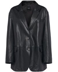 Weekend by Maxmara - Marat Leather Jacket - Lyst
