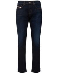 DIESEL - Hombre Jeans Slim De Denim De Algodón - Lyst
