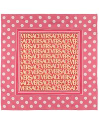 Versace - La Vacanza シルクツイルスカーフ - Lyst