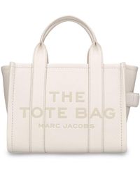 Marc Jacobs - Bolso the small tote de piel - Lyst
