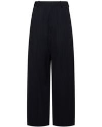 Acne Studios - Hose Mit Nadelstreifen "pssant Vis" - Lyst