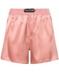Tom Ford - Donna Shorts Pigiama - Lyst
