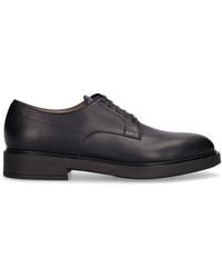 Gianvito Rossi - William Leather Lace-Up Derby Shoes - Lyst
