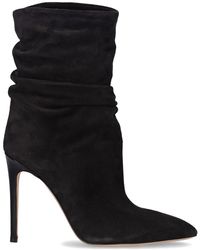 Paris Texas - 105mm Slouchy Suede Ankle Boots - Lyst