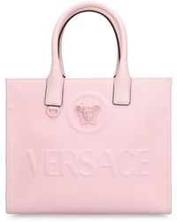 Versace - Small Medusa Canvas Tote Bag - Lyst