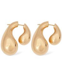 Bottega Veneta - Gold-plated Earrings - Lyst