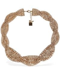Rosantica - Chevron Crystal Collar Necklace - Lyst