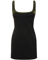 16Arlington - Bria Embellished Crepe Mini Dress - Lyst