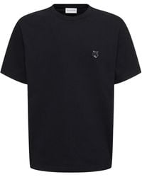 Maison Kitsuné - Bold Fox Head Patch Comfort T-shirt - Lyst