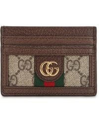Gucci - Porta Carte Ophidia In GG Supreme - Lyst