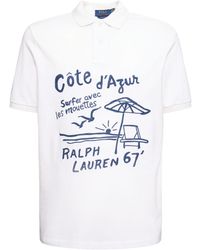 Polo Ralph Lauren - Cote D'azur White Polo - Lyst