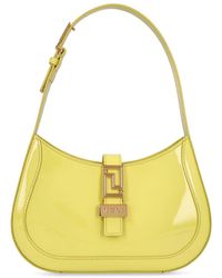 Versace - Small Leather Hobo Bag - Lyst