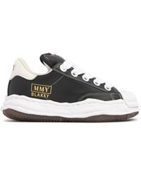 Maison Mihara Yasuhiro - Blakey Leather Low Top Sneakers - Lyst