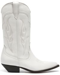 Sonora Boots - 35Mm Santa Fe Leather Tall Boots - Lyst