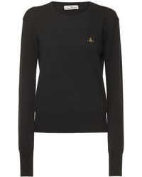 Vivienne Westwood - Bea Cotton & Cashmere Knit Logo Sweater - Lyst
