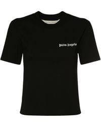 Palm Angels - Classic Logo Fitted T-shirt - Lyst