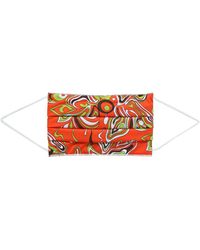 Emilio Pucci Printed Tech Travel Mask - Red
