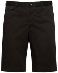 PT Torino - Shorts in cotone stretch - Lyst
