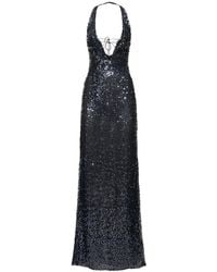 16Arlington ネイビー Eima マキシドレス ブラック | Lyst