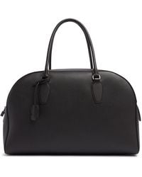 The Row - 15.75 India Matte Grained Leather Bag - Lyst