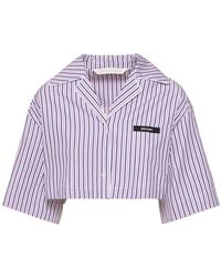 Palm Angels - Camicia in cotone - Lyst