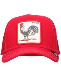 Goorin Bros Cappello Trucker Red Cock - Rosso