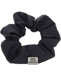 Balenciaga - Kleiner Scrunchie Aus Nylonmischgewebe "holli" - Lyst