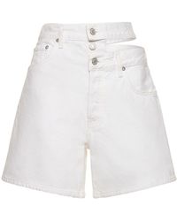 Agolde - Shorts anchos con cintura alta - Lyst