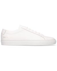Common Projects 20mm Hohe Ledersneakers "original Achilles" - Weiß