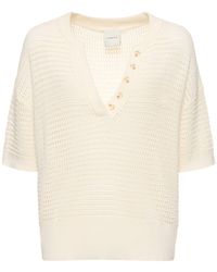 Varley - Polo boxy en maille callie - Lyst